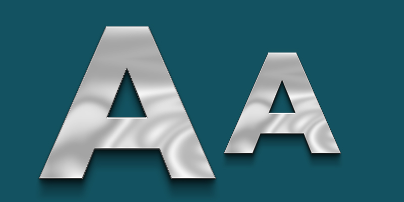 Lettres découpées en Plexiglass